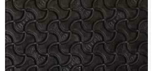STRIPE BIRKO-EVA 10/70 BROWN 90CM