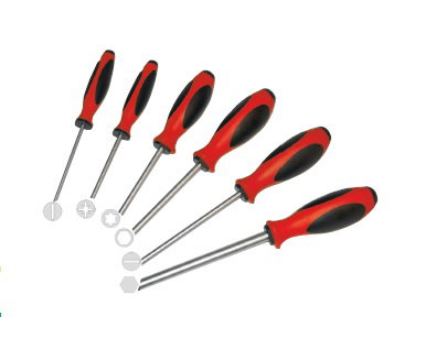 SET SCREWDRIVERS 6 PC.