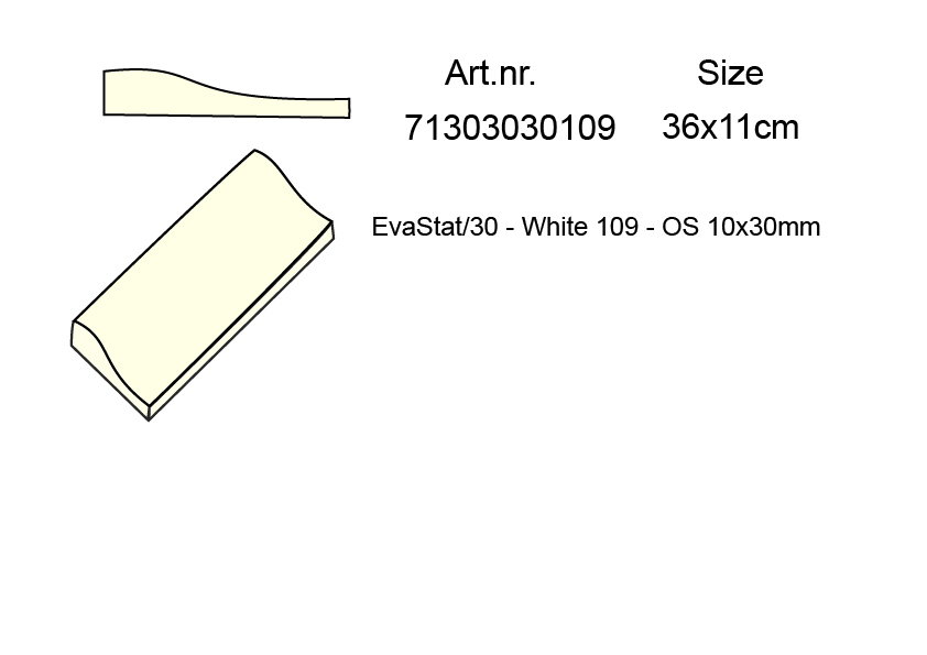 OS EVASTAT/30 - 10X30 36x115CM - 109
