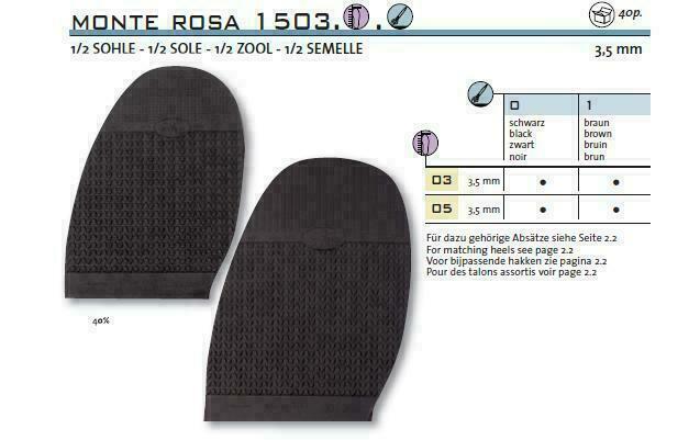 MONTE ROSA SOLE 3.5MM TOFFEE NR 3
