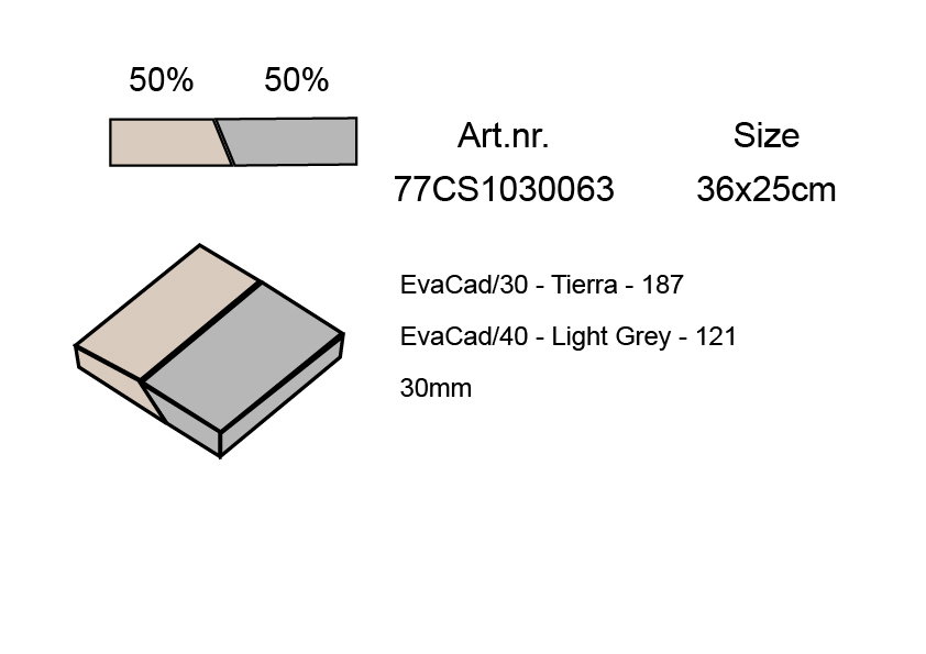 CS103-00-63 COMBI 30/40 - 30MM AFT/163 - 360X250MM