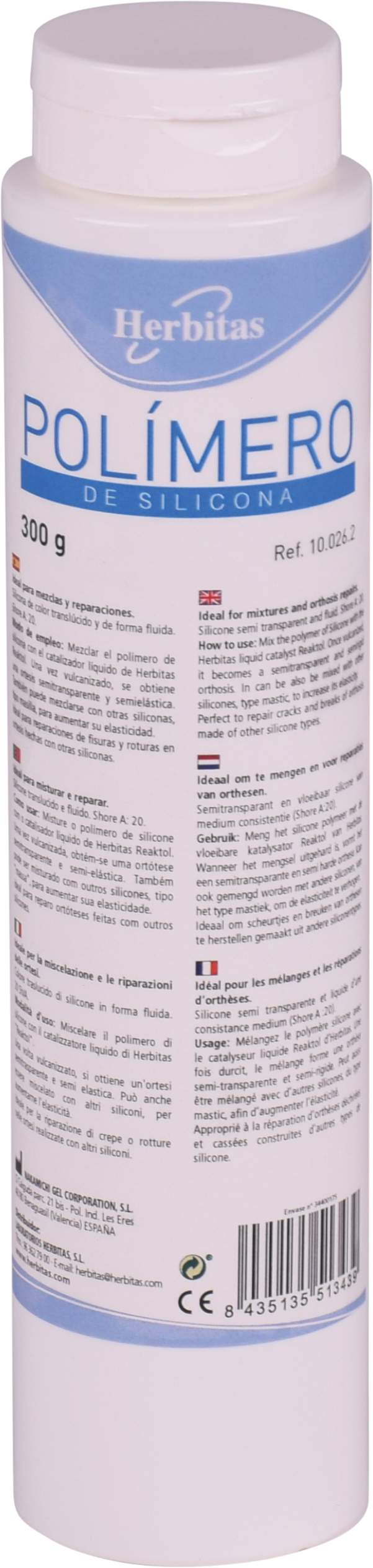 POLYMERE SILICONE FOR REPAIRS 300GR