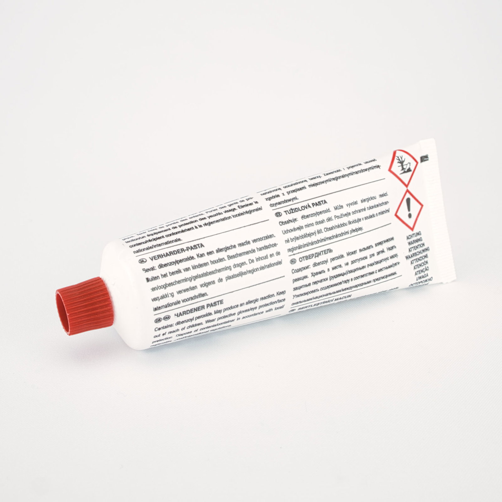 HARDENER PASTE 60G - RED 60G - RED