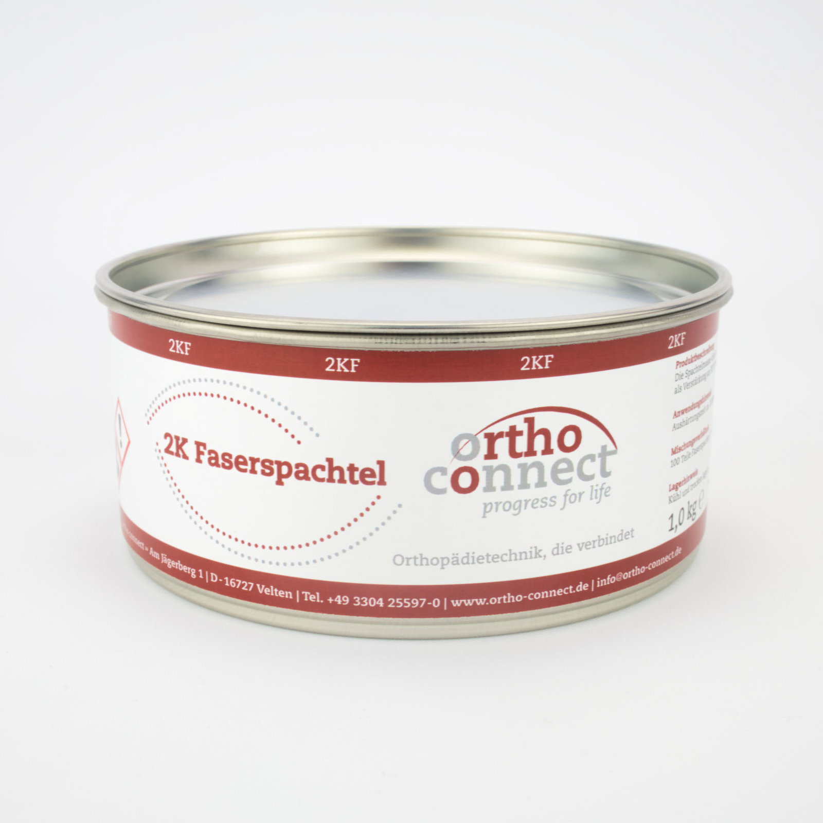 2 COMPONENT FIBRE FILLER  1 KG