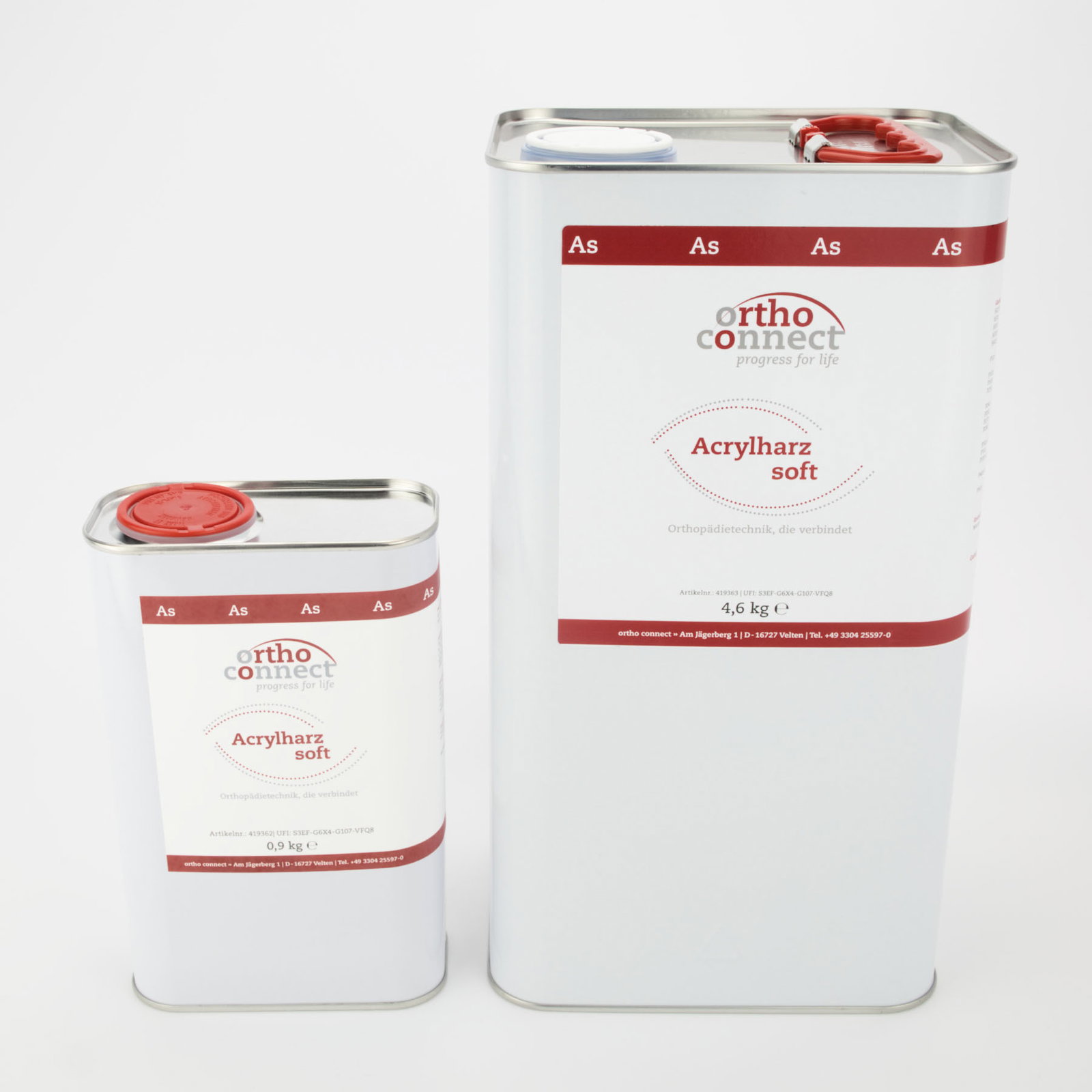 ACRYL RESIN SOFT 0.9 KG 