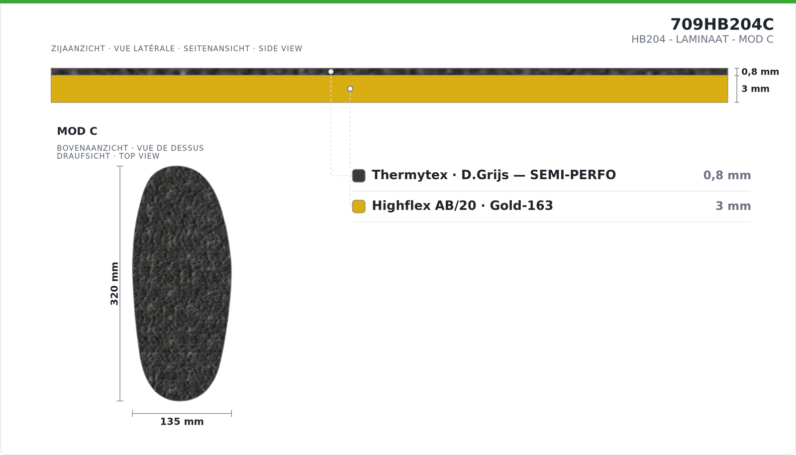 HB204 - LAMINE - MOD C 