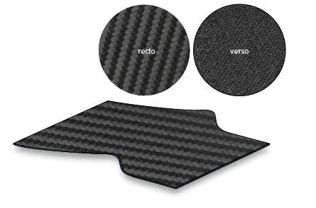 CARBO-TECH * 0.5MM - BLACK 100 X 135 CM