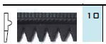 WELT 1210 RUBBER TOOTH - BLACK