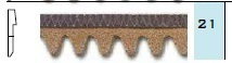 WELT 1021 LEATHER TOOTH - BROWN