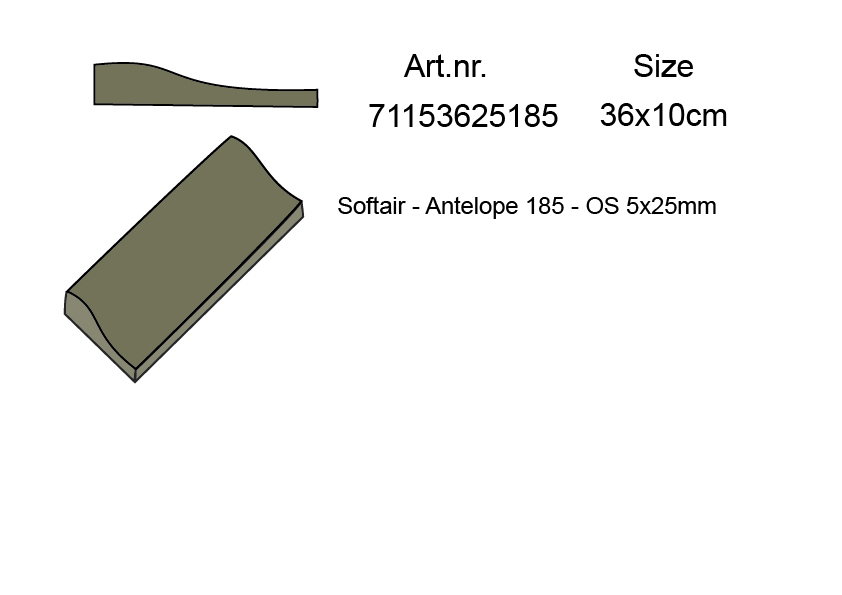 OS SOFTAIR - 5X25 36X100CM * 185