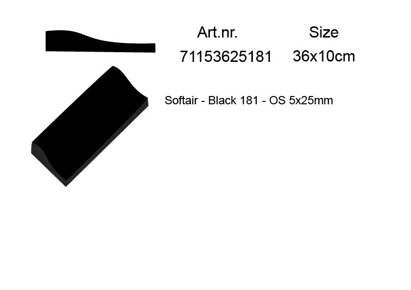 OS SOFTAIR SH45 - 5X25 * NS 33X100CM * 181