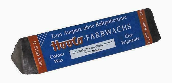TRIANGLE WAX 130 GR D.BROWN * HOOCO