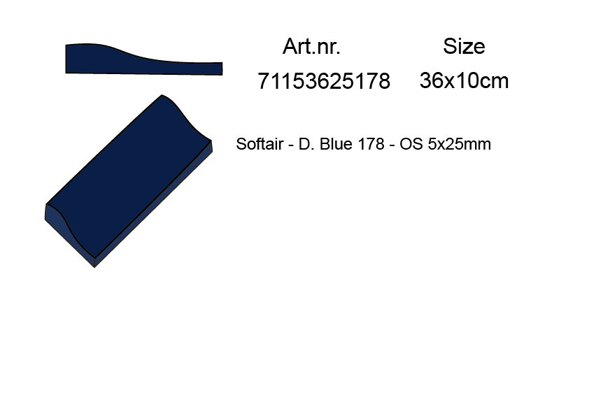 OS SOFTAIR SH45 - 5X25 * NS 33X100CM * 178