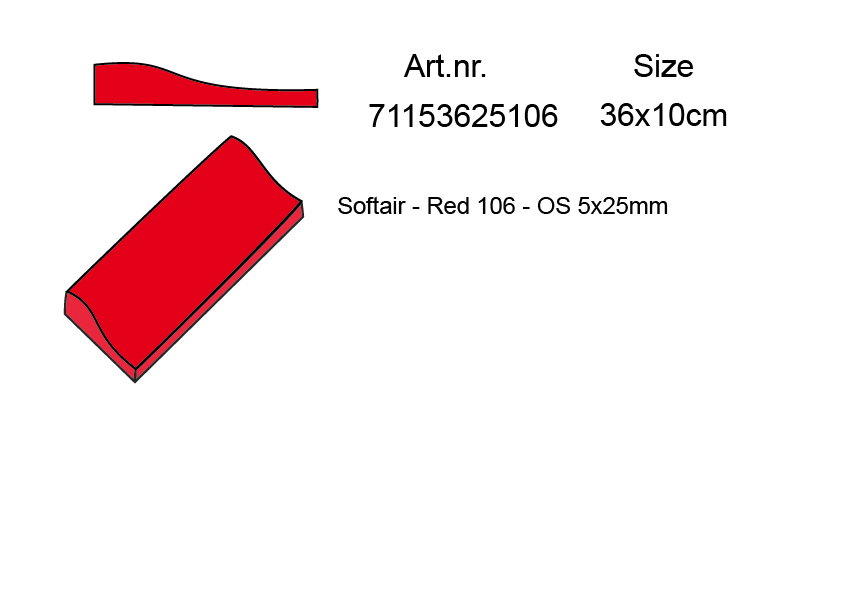 OS SOFTAIR - 5X25 36X100CM * 106