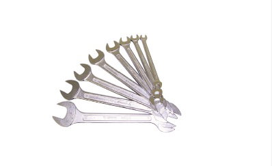 DOUBLE OPEN END WRENCH SET 8 P.